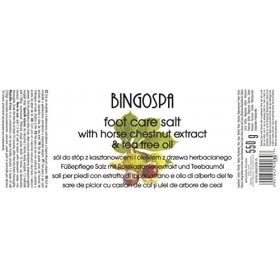 BINGOSPA SEL DE POUR PIEDS AVEC BESENREISER 550 g