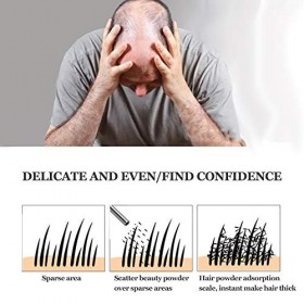 Applicateur de Fibres Capillaires, ANGGREK Bouteille de Pulvérisation de Poudre Applicateur de Pulvérisation de Fibres Capill