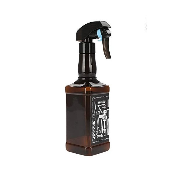 500ml Bouteille de spray pour coiffure, Aspect bouteille de vin vintage Pulvérisateur deau, Flacon pulvérisateur vide rechar