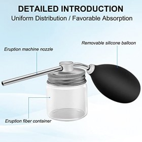 Pompe applicateur de poudre de cheveux en fibre pour cheveux clairsemés, outil de pulvérisation pour la repousse des cheveux