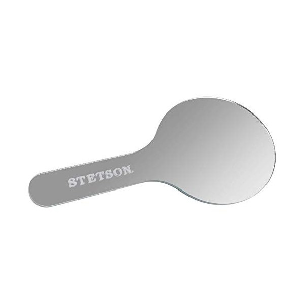 STETSON Miroir à Main Safety Glass Femme/Homme - Printemps-été - Taille Unique Argent