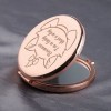 AKTAP Marie Gifts Miroir de maquillage compact de poche avec motif chat « Because Im a Lady Thats Why For Cat Lover »