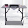 Table de manucure portable - Table de manucure - Table de manucure portable avec fonction pliable - Pour salon et maison - Av