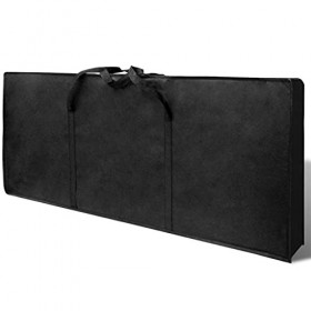 Homgoday Table pliante pour manucure avec roulettes blanches, table de salon, table de salon, table de bureau, chambre à couc