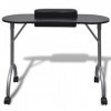 Table de Manucure Portative Pliable Professionnelle Silencieuse pour Salon de Beauté dArt avec un Repose-Poignet Table de Ma