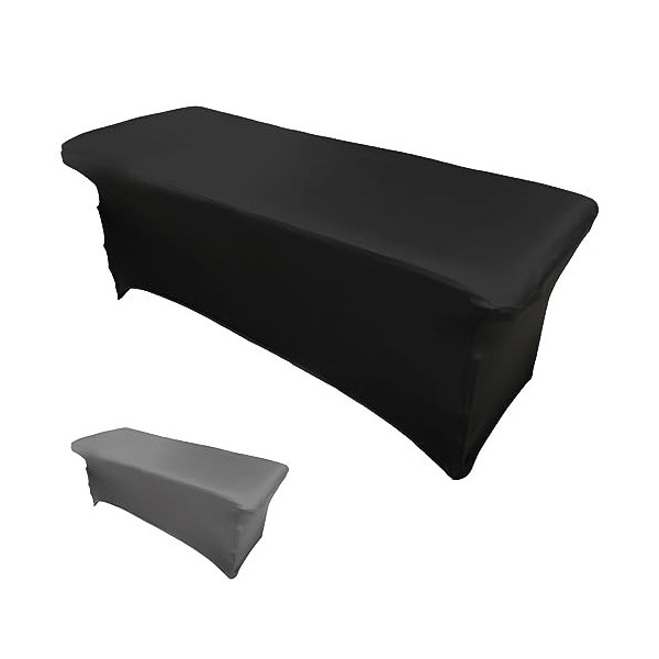 Vivezen - Housse intégrale pour Table de Massage - Noir