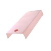 perfk 2pcs Drap de Lit Housse Spa Massage Traitement Table de Lit Drap Housse de de Massage/Camel + Rose