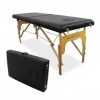 Mobiclinic, Table de massage pliante, Portable, CM-O1 Basic, 180x60 cm, Bois et similicuir, 2 zonas, Marque européenne, Haute