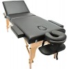 MASSAGE IMPERIAL® Chalfont Extra Large Table De Massage - Largeur 70cm Et Longueur 195cm- Lit De Massage À 3 Sections - Panne