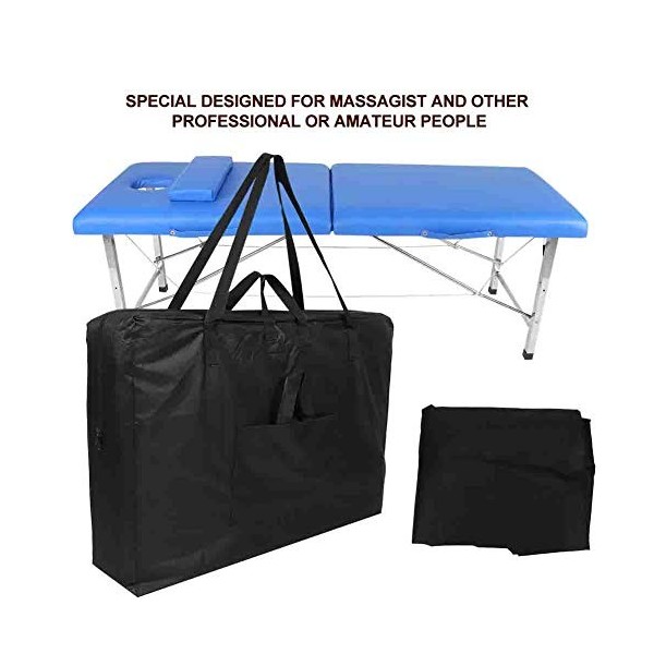 Sac pour Table de Massage Portable, Massage Standard Noir Universel Professionnel Portable Tables de Spa Lit de Massage Sac d