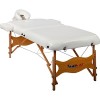 MOVIT Deluxe Table de Massage avec Sac, XXL Largeur 80 cm, 8 cm de Rembourrage, châssis en Bois Massif, Choix de Couleurs, te