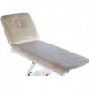 aztex Housse de protection transparente en PVC pour tables de massage