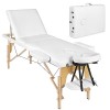 Lestarain Table de Massage, Table de Massage Pliante Professionnelle, Lit de Massage Portable, Lit Esthétique, avec Appui-têt