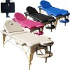 BELTOM Nouveau Modèle Table de Massage 3 Zones Portables lit esthetique Reiki + Sac - Rose