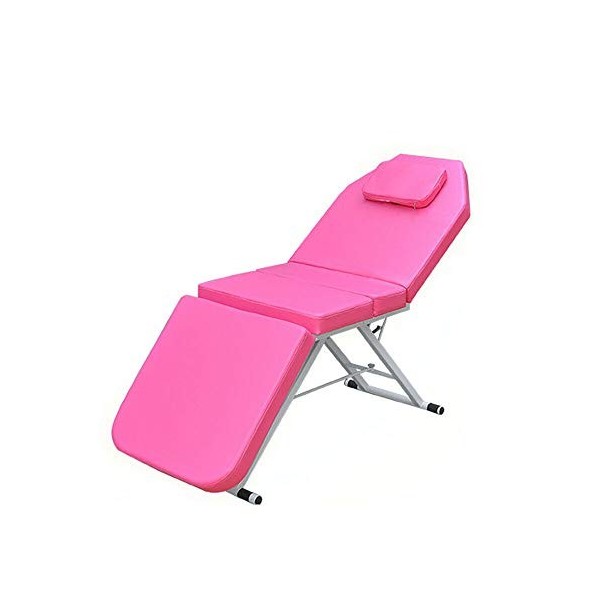 Futchoy Table de massage pliable 3 sections pliable pliable pliable Lit de beauté SPA Salon Lit cosmétique pour salon Spa Bea