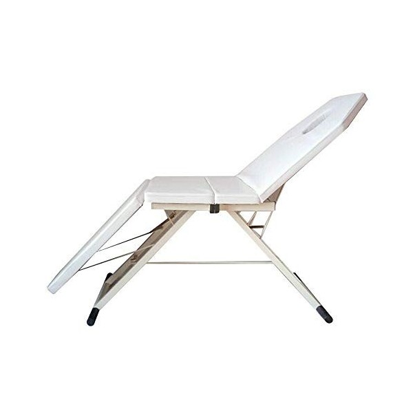 Futchoy Table de massage pliable 3 sections pliable pliable pliable Lit de beauté SPA Salon Lit cosmétique pour salon Spa Bea