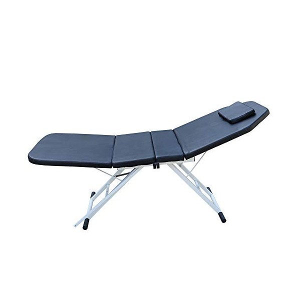 Futchoy Table de massage pliable 3 sections pliable pliable pliable Lit de beauté SPA Salon Lit cosmétique pour salon Spa Bea