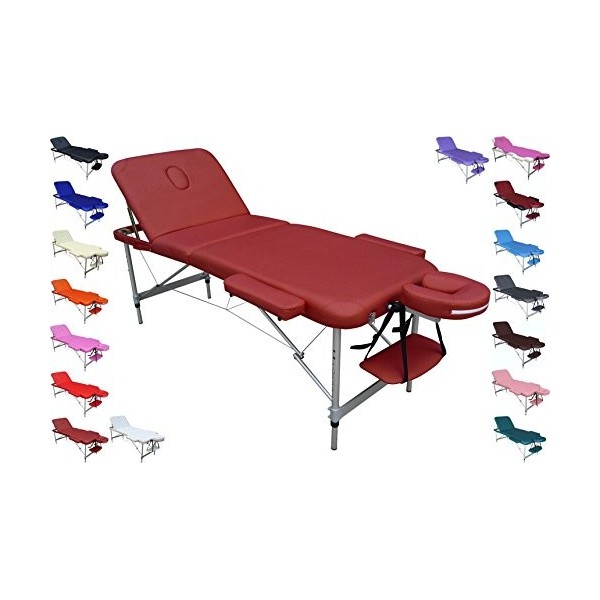 POLIRONESHOP EUROPA table en aluminium lit de massage pour tattoo esthétique