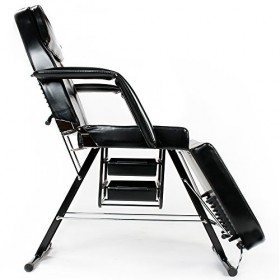 chaise de massage thérapies tatoo table salon tatouage thérapeutique hotel spa 150202 mécanique noir