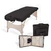 EARTHLITE Harmony DX Table de massage portable – Design écoresponsable, têtière Deluxe ajustable, érable massif, qualité aéro