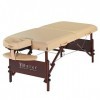 Master Massage Table de massage portable Del Ray Pro 76,2 cm, couleur sable, luxueuse avec coussin en mousse de 7,6 cm dépai