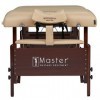 Master Massage Table de massage portable Del Ray Pro 76,2 cm, couleur sable, luxueuse avec coussin en mousse de 7,6 cm dépai