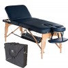 Bodypro® Deluxe Liftback Table de massage– 7 cm en mousse haute densité + Breathe trou + visage Coussin + Bras latéraux + Rei