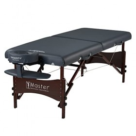 Master Massage Mater Basic Newport Table de massage portable Noir 70 cm
