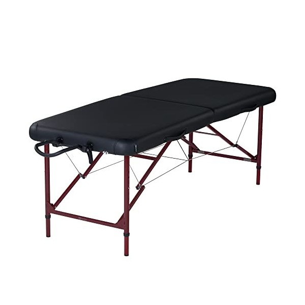 Master Massage Zephyr Table de massage portable légère Noir 71 x 183 cm