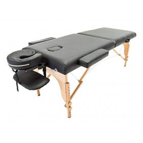 MASSAGE IMPERIAL® Charbury Table De Massage Extra-Large - Largeur 70cm - Lit De Massage À 2 Sections - Panneau Dextrémité Re