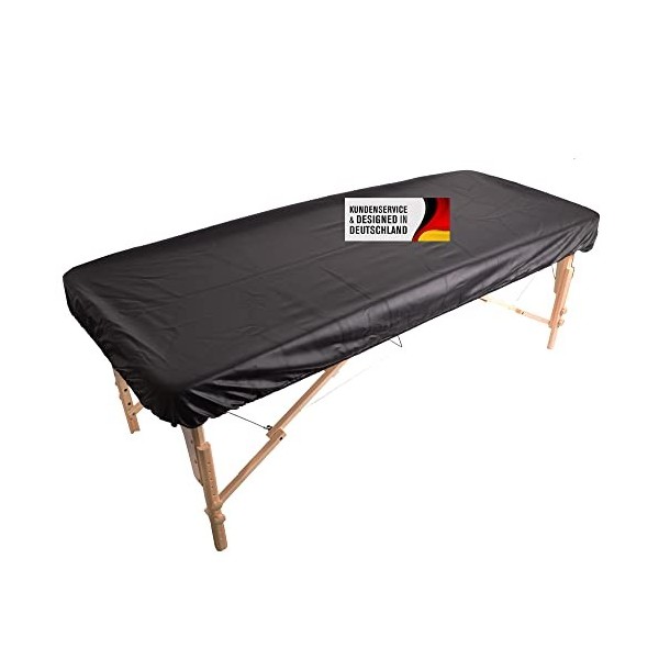 Promafit Housse de table de massage imperméable et résistante à lhuile en polyuréthane pour table de massage avec élastique 