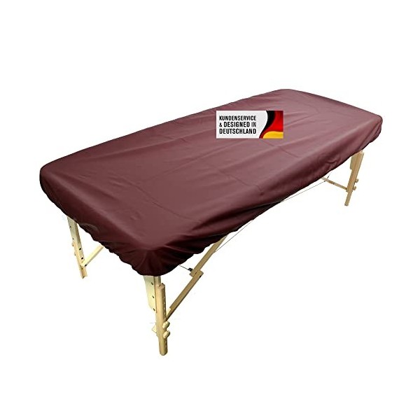 Promafit Housse de table de massage imperméable et résistante à lhuile en polyuréthane pour table de massage avec élastique 