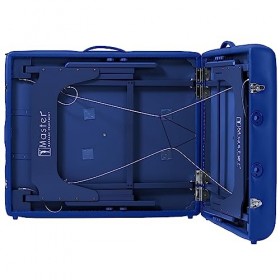 Master Massage Montclair LX Table de Massage Bleu impérial 70 cm