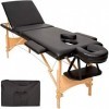 Table de Massage Professionnel pour lesthéticienne et la physiothérapie 3 Zones pour lesthéticienne et la physiothérapie.