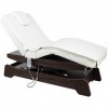 Medeo EL. 040208 Table de massage et de soin Blanc/café