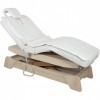 Medeo EL. 030208 Chaise longue de massage pour le bien-être Blanc