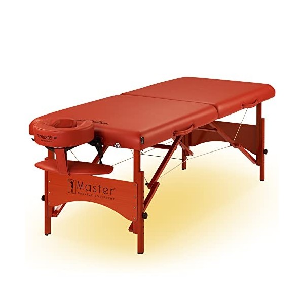 Master Massage Table de Massage Portable, Noir