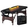 Master Massage Roma Table de massage mobile ThermaTop 71 cm avec système de chauffage intégré et pliable