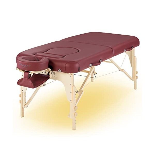 Master Massage Table de Massage Portable, Bordeaux