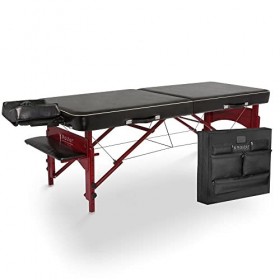 Master Massage Table de Massage Portable, Noir