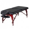 Master-Massage Montclair - Table de massage portable - 71 cm - Noir standard