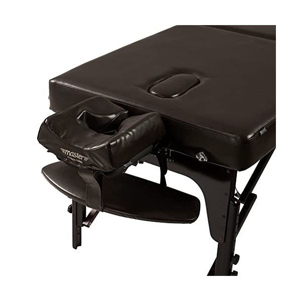 Master Massage Table de Massage Portable, Chocolat