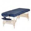 Master Massage Table de Massage Portable, Bleu Marine