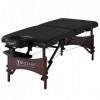 Master Massage Table de Massage Portable, Noir