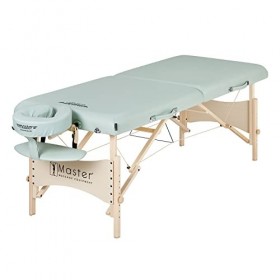 Master Massage Table de massage légère et portable en bois de Paradise avec housse de transport 70 cm de large Capacité de 30