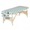 Master Massage Table de massage légère et portable en bois de Paradise avec housse de transport 70 cm de large Capacité de 30