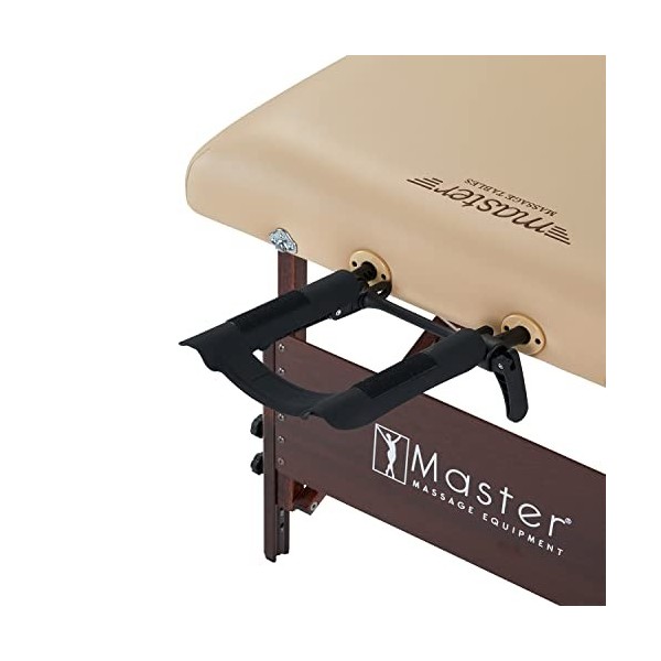 Master Massage Del Ray Table de massage professionnelle portable en mousse de 7,6 cm dépaisseur pliable pour massage et tato