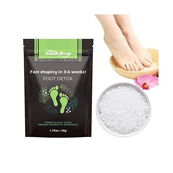 Botiniv Bain de Pieds - 50 g de trempage Efficace pour Les Pieds,Sels de Bain de Pieds Ultra hydratants pour Nourrir Les Soin