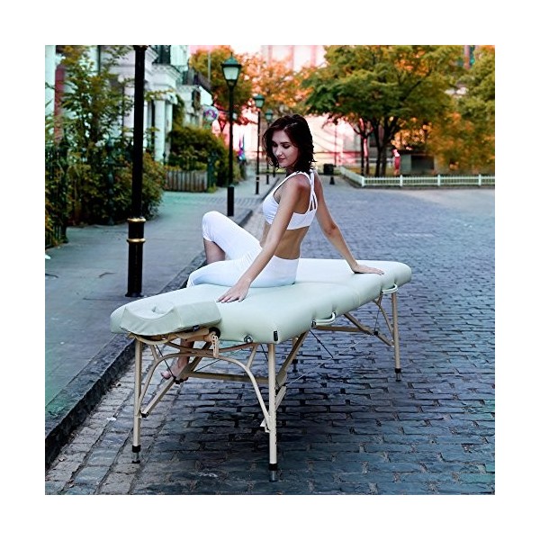 Master Massage Bel Air Table de massage portable et légère pour salon de beauté, spa, tatouage, 71 cm
