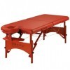 Master Massage Fairlane Table de Massage Mobile 64 cm avec Pieds en Bois et Sac de Transport